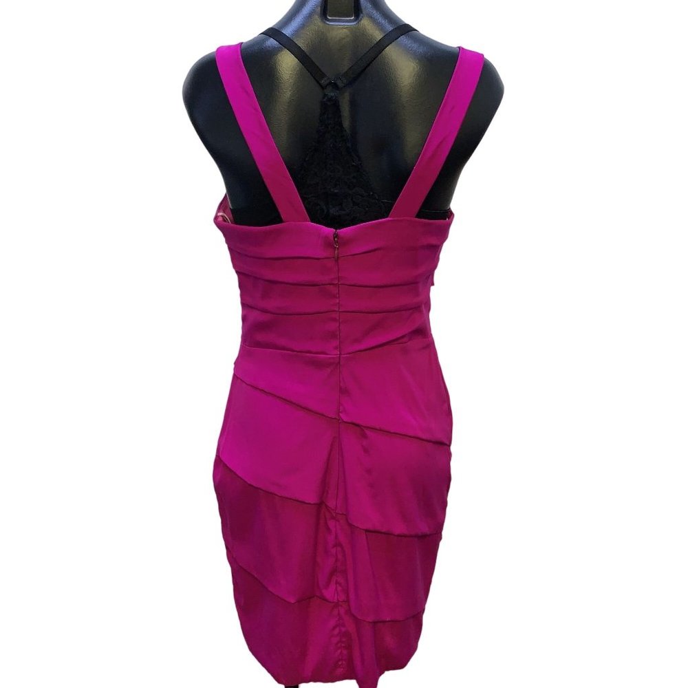 *NWT Maria Bianca Nero Purple Dress Medium - Picture 3 of 5